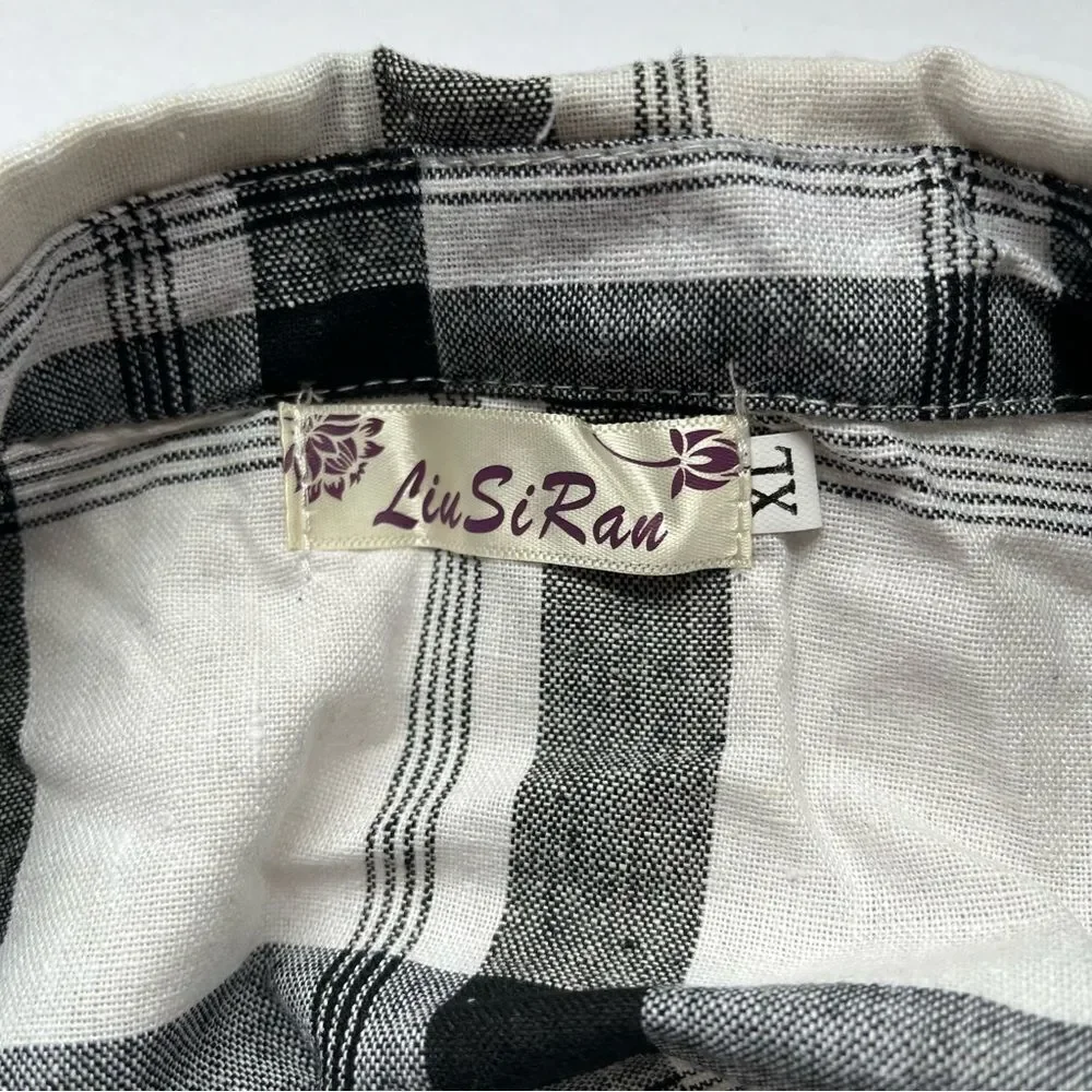 Black and white flannel - Picture 5 of 5